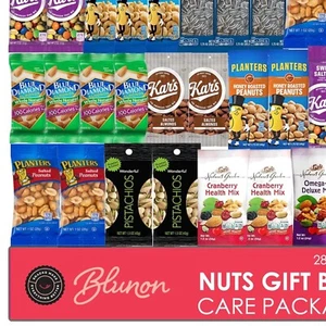 Care Package Ready - 28 Packs of Mixed Nuts and Trail Mix for Healthy Snacking - Picture 1 of 3