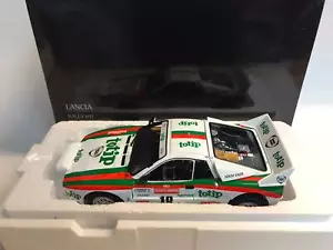 Kyosho Lancia 037 TOTIP #18 Biasion Rally Sanremo 1983 1/18 08306B - Foto 1 di 2