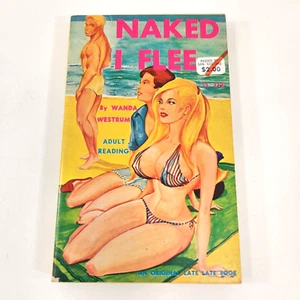 Naked I Flee Adult Theme Paperback Wanda Westrum Late Late Book LL212 1967 - Picture 1 of 6