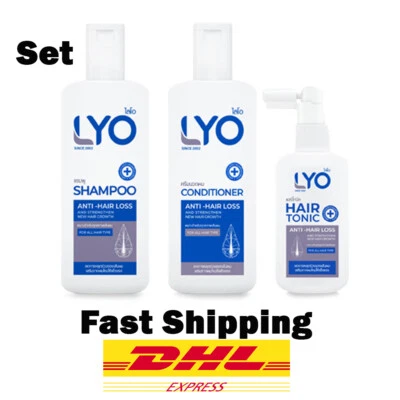 Champú tónico para el cabello LYO acondicionador crecimiento rápido reducción pérdida de cabello barba quemadura lateral Foto 1 de 4