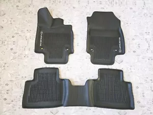 2022-2025 LEXUS NX350 OEM FACTORY ALL WEATHER FLOOR LINER SET BLACK - Foto 1 di 5