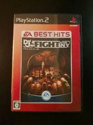 PS2 DEF JAM FIGHT FOR NY Play Station 2 EA BEST HITS NTSC-J Acceptable JAPAN - Image 1 of 4