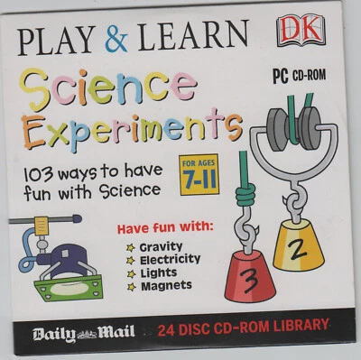 PLAY & LEARN SCIENCE EXPERIMENTS: 103 WAYS TO HAVE FUN WITH SCIENCE – CD-ROM - Image 1 of 2