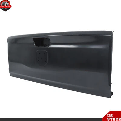 Rear Tailgate Aluminum Black Fit For 2019 2020 2021 2022 Dodge Ram 1500 Pickup - Image 1 of 4