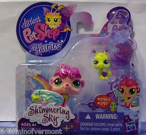 Littlest Pet Shop Glistening Garden Fairies #2706-2707 Brand New in Box - Picture 1 of 1