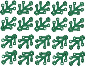 ☀️NUEVO LEGO x20 Pequeño VERDE 4 x 3 Árbol Hoja Rama Extremo Bosque Ciudad Ciudad Ciudad  - Imagen 1 de 1