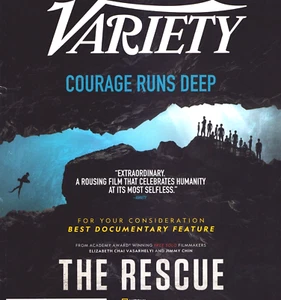 Variety Magazine November 10, 2021 Natl Geographic Rescue Lady Gaga Paul Newman - Picture 1 of 6
