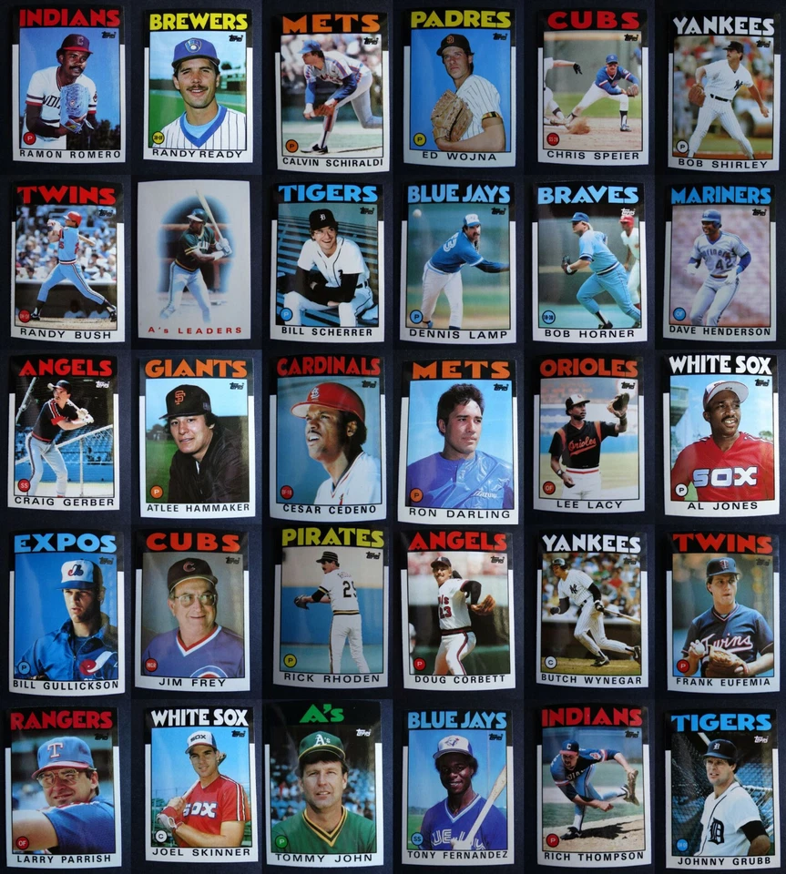 1986 Topps Tiffany Baseball Cards Complete Your Set You U Pick From List 201-400 - Image 1 of 1