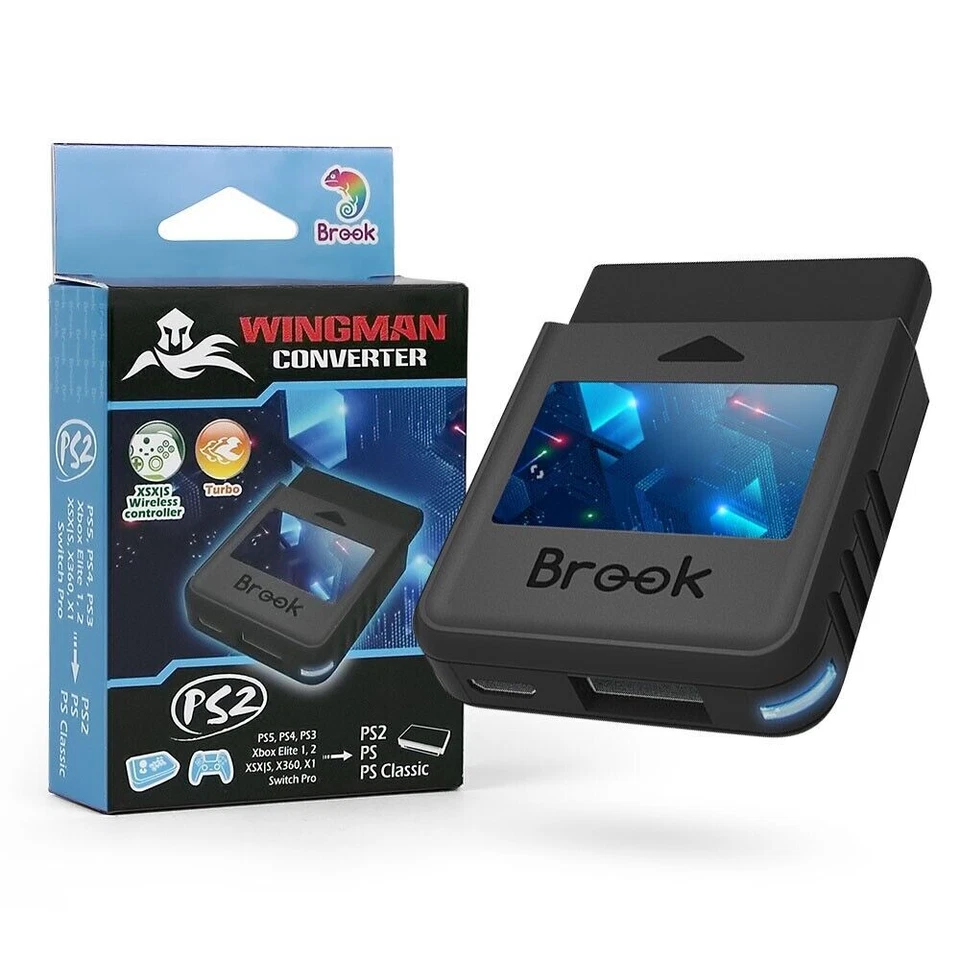 Brook Wingman PS2 Cross-Platform Converter Adapter