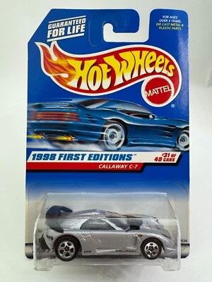 Callaway C-7 1998 primera edición Hot Wheels Foto 1 de 4