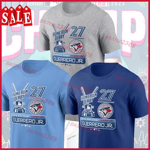 HOT - Vladimir Guerrero Jr. Toronto Blue Jays 2023 Home Run Derby Champs T-Shirt Cover