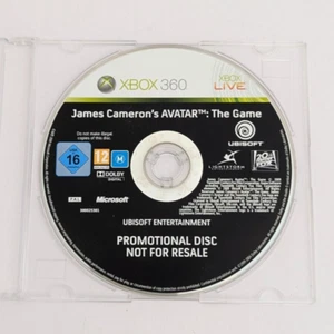 Promotional Not For Resale Genuine Xbox 360 James Cameron's Avatar The Game PAL - Picture 1 of 2