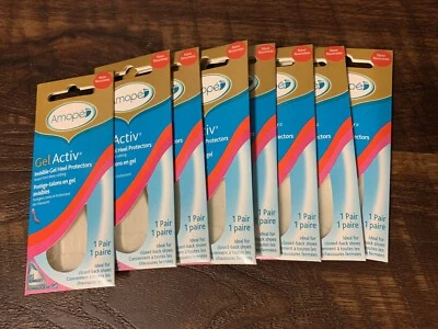 NUEVO 8 Pares Amope Gel Invisible Activo Protectores de Tacón Zapatos de Tacón Alto ENVÍO GRATUITO Foto 1 de 2