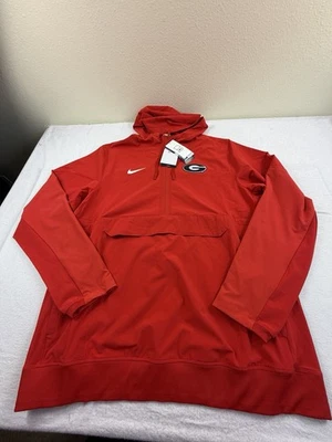 Nike NCAA Georgia Bulldogs Sz Lg  Velco Pocket Jacket On Field  (Sample) $100 - Image 1 of 4
