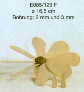 German Christmas Pyramid Replacement Fan 6.5 inch diameter Made in Germany - Picture 1 of 1