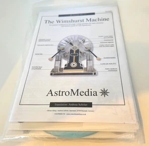 AstroMedia The Wimshurst Machine By Klaus Hunig Build Kit (New) - Picture 1 of 9
