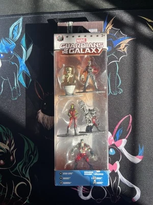 Jada Toys Nano MetalFigs Guardianes de la Galaxia 5 Piezas Paquete Exclusivo B Diecast Foto 1 de 2