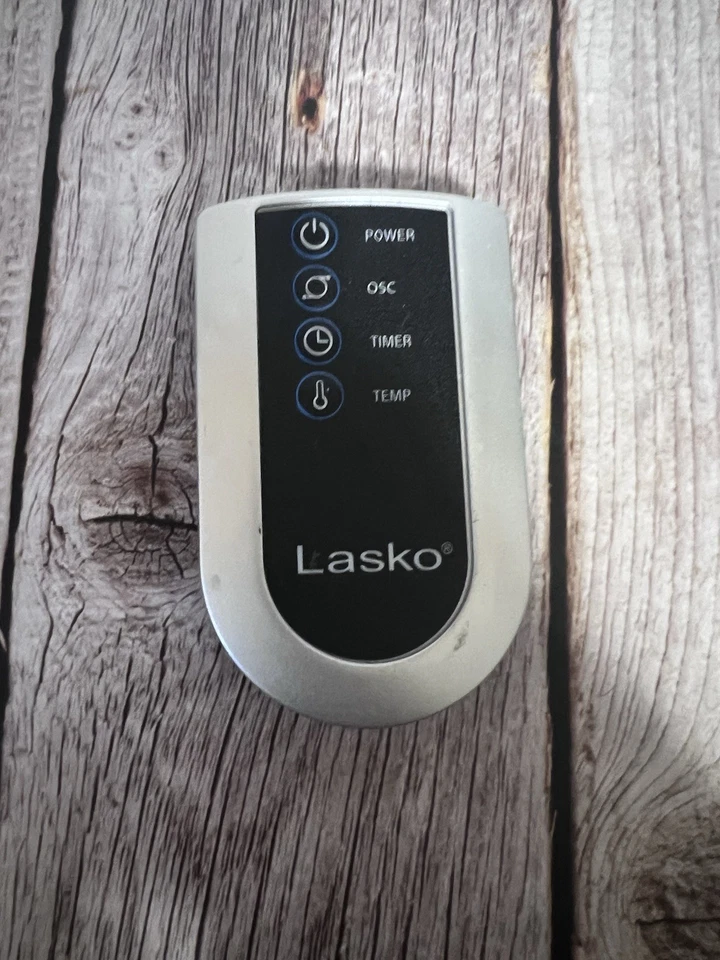 Lasko Fan Heater Remote Control – Power, Oscillation, Timer, Temp – As-Is - Image 1 of 2