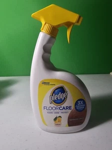Pledge Floor Care Floorcare Hardwood Cleaner Shine Lemon 32 oz Unused - Picture 1 of 2
