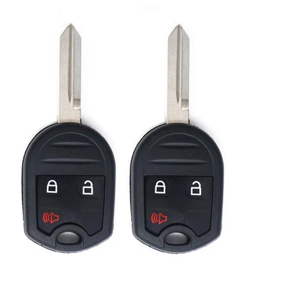 2 piezas para Ford F150 F250 F350 2006 2007 2008 2009 2010 3 botones llavero Foto 1 de 4