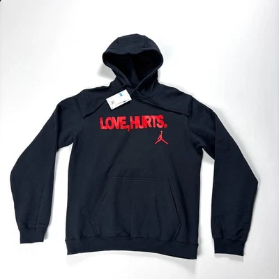 Sudadera con Capucha Jalen Hurts Jordan Love Hurts Para Hombres Talla M Nueva con Etiquetas Negra Nueva Auténtica Águilas Foto 1 de 4