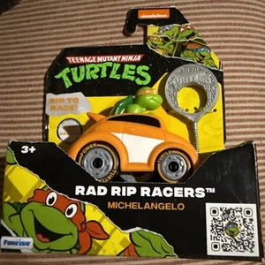 Teenage Mutant Ninja Turtles Rad Rip Racers - Miguel Ángel - Nickelodeon Funrise - Imagen 1 de 2
