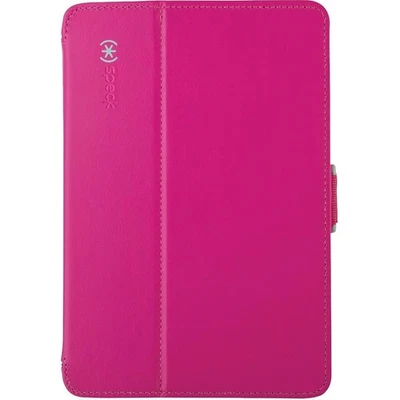 Speck StyleFolio Kickstand Case for iPad Mini 1/2/3 - Fuchsia Pink/Nickel Grey - Image 1 of 4