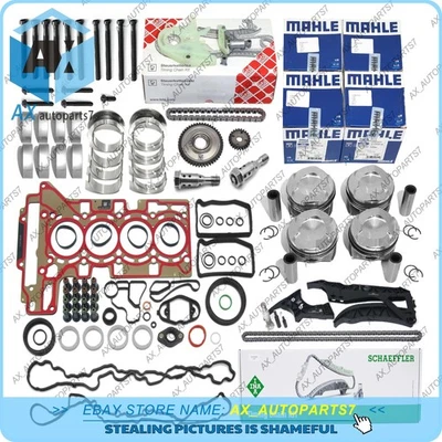 Engine Rebuild Gaskets Overhaul kit For BMW N20 N26 CR 10:1 X3 X4 428i 228i 2.0T - Image 1 of 4
