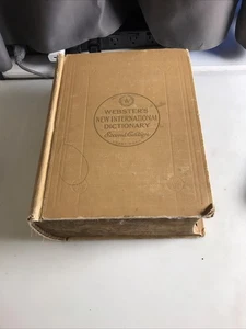 Webster's New International Dictionary of English 2nd Edition Unabridged 1958 - Bild 1 von 5