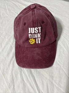 Just Dink It Snapback Mütze verblasst burgund NEU - Bild 1 von 2