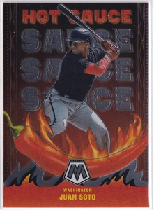 2022 Panini Mosaic Hot Sauce #2 Juan Soto - Foto 1 di 1