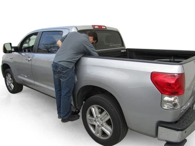 AMP Research 2007-2017 Toyota Tundra Crewmax BedStep2 - Black Foto 1 de 3