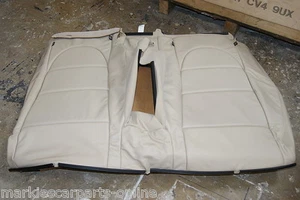 JAGUAR XJ LEATHER REAR SEAT COVER SEAT BACK LEATHER GENUINE NEW C2C14534ADX - Picture 1 of 1