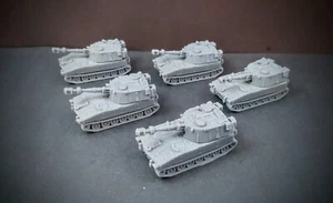 HO Scale U.S. M109 Artillery Battery Platoon lot X5 resin 1/87th scale 15mm - Picture 1 of 6