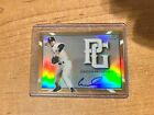 2021 Leaf Perfect Game   Easton Swofford   Gold Refractor Blank Back Auto 1 1