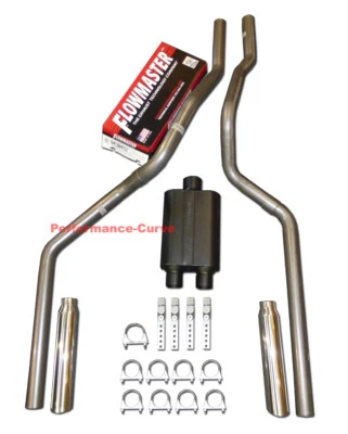 Camión Chevrolet GMC 88-93 4,3 5,0 5,7 doble mandril de escape - Flowmaster Super 44 Foto 1 de 3