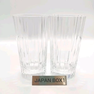 Baccarat Harmonie Longdrinkglas 5,5 Zoll Tumbler Glas Paar Set - Bild 1 von 7
