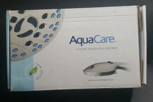 AquaCare Luxury Handheld Shower Head With Built-in Power Wash AS SEEN ON TV - Picture 1 of 2