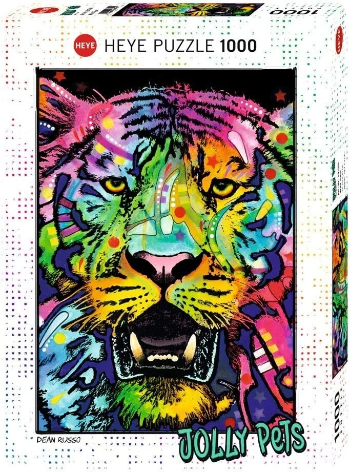 Heye Wild Tiger Puzzle 1000 Piece Puzzle - Image 1 of 3