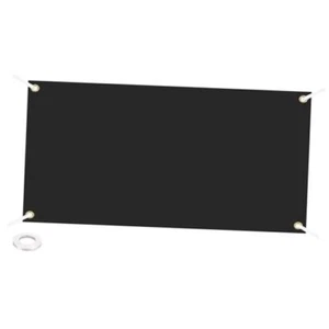 Blank Banners Signs to Decorate 4'x8' Sublimation Banner with 4 x 8 Feet Black - Picture 1 of 7