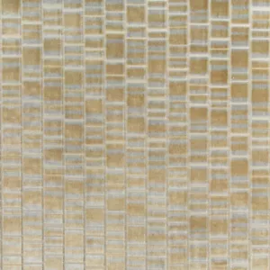 Kravet Geometric Cut Velvet Upholstery Fabric- Caisson / Brass 1.50 yd 34847.411 - Picture 1 of 4
