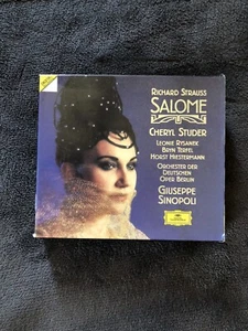 Salome by Strauss / Studer / Terfel / Sinopoli (CD, 1991) W/Book - Foto 1 di 7