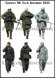 Evolution Miniatures 35219, WWII GERMAN MG TEAM.KHARKOV 1943, (2 figuras), 1:35 - Imagen 1 de 2