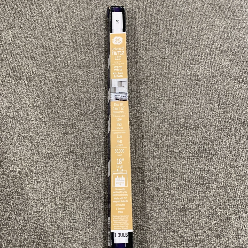 Ge Lighting Bulb T8/T12 Soft White, 950 Lumens, 11-Watts, 18-In - Image 1 of 4