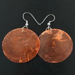 "Pendientes de moda con caparazón naranja mandarina de 37 mm, 1 7/16" - Imagen 1 de 2
