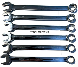 SNAP ON TOOL USA OEXM706 6 Pc 25–30mm 12 Pt Flank Drive  Metric Wrench Set NEW + - Picture 1 of 15