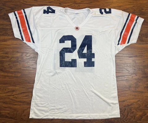 Vintage Auburn Tigers Bo Jackson College Football Jersey XL Russell Athletic R4 Cover