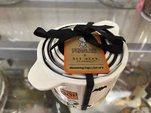 NEW Rae Dunn Snoopy Peanuts Halloween Decor Measuring Cups Set of 4 NWT - Picture 1 of 6