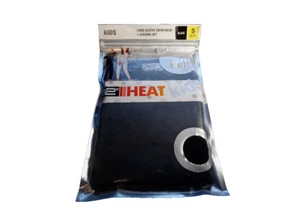 32 Degrees HEAT Kids' Long Sleeve Crew Neck & Legging Set(BLACK,Small -6/7 ) NWT - Picture 1 of 3