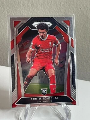 Curtis Jones ROOKIE 2020-21 Panini Prizm Premier League EPL #249 RC Liverpool - Image 1 of 2